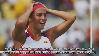 Monica Puig: Tennis star send tearful message to Hurricane Maria victims