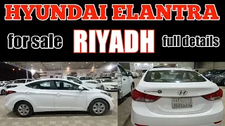 hyundai elantra for sale used second hand well condition riyadh Saudi arabia