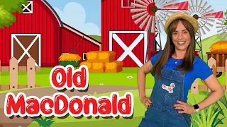 Old MacDonald | Old MacDonald Had A Farm | Farm Song For Kids