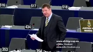 Armed migrants free to move across Europe - Mike Hookem MEP