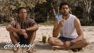 Zac and Stone ponder the 'magic gumtree' | Seachange 2019