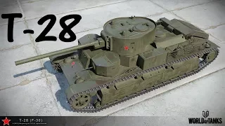 World of Tanks Replay - T-28, 9 kills, 3k dmg, (M) Ace Tanker