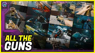 Cyberpunk 2077 - The ULTIMATE Gun Guide (BREAKDOWN of all we know so far)