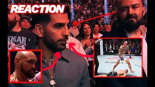 ILIA TOPURIA REACTION TO MAX HOLLOWAY'S KO OF JUSTIN GAETHJE!! SHOWS FEAR! (Body Language Analysis)