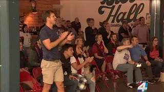 Fans cheer on Team USA during watch party at Intuition Ale Works