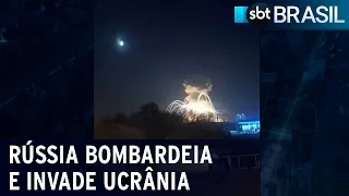 Tensão Europa: Rússia bombardeia e invade Ucrânia | SBT Brasil (24/02/22)