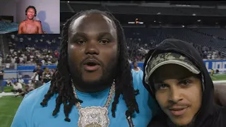 WE TOOK OVER AN NFL STADIUM! (DETROIT 1ON1’s FOR $20K) W/ TEE GRIZZLEY (REACTION!!)