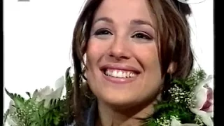 Ira Losco LIVE Arrival to Malta after the Eurovision 2002 (Bugz at Net Footage)