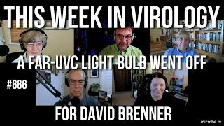 TWiV 666: A far-UVC light bulb went off for David Brenner