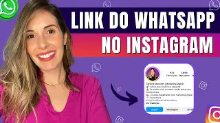 Como Colocar Link do WhatsApp na Bio do Instagram? | Link Direto e Personalizado (ATUALIZADO 2023)