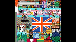 UK r/place 2022 timelapse r/ukplace [HQ]