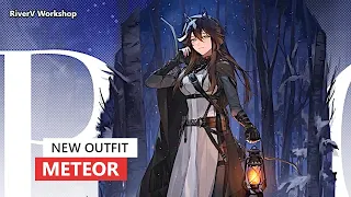 Meteor New Skin | Arknights/明日方舟 メテオの新しいコーデ