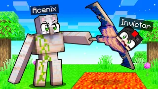 Nos CONVERTIMOS en los MOBS MÁS FUERTES de Minecraft 😱💪 VICNIX TRANSFORMADOS #3