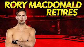 🚨BREAKING🚨 Rory MacDonald retires at 33