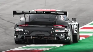 Porsche 991.2 GT3 R (GT3 Class) w/ Unmuffled Exhaust: Pure 4.0 N/A Flat-6 Sound!