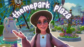 I turned my plaza into a THEME PARK in Disney Dreamlight Valley!