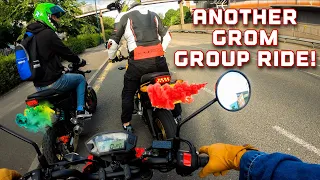 Another Grom Group Ride! | Honda Grom | 4K