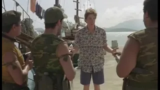 Captain Ron (1992) Ron Goes For A Swim