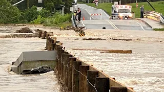 🔴 Blandon, PA Guy Swept Away During Flash Flood 07/09/23 Live Storm Chasing IRL Pennsylvania