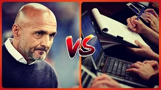 SPALLETTI CONTRO I GIORNALISTI: IO STO COL MISTER!!