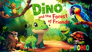 Dino's Jungle Adventure: A Fun Dinosaur Story for Kids