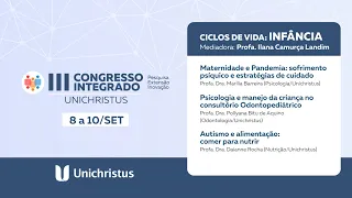 III Congresso Integrado Unichristus - CICLOS DE VIDA: INFÂNCIA