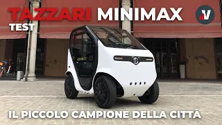 Tazzari Minimax: il quadriciclo elettrico per la città