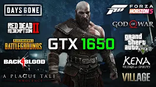 GTX 1650 Test in 10 Games at 1080p in 2022