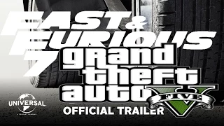 Fast and Furious 7 Official Trailer GTA 5 parody