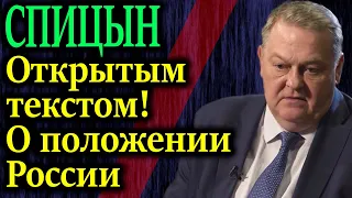 СПИЦЫН. Как историк: О том, что произошло с Россией за 30 лет