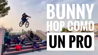 COMO HACER BUNNY HOP | como saltar en BMX | How to bunny hop bmx  #1