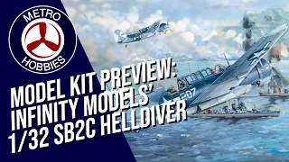 Infinity Model's Epic 1/32 Curtiss SB2C Helldiver! | Model Kit Sneak Peek