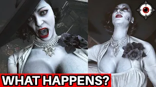 Lady Dimitrescu Transforming Off Camera is Weird in Resident Evil Village