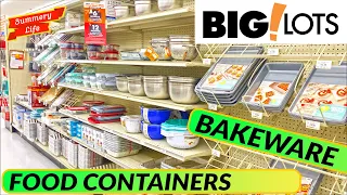 BIG LOTS KITCHEN FOOD CONTAINERS AND BAKEWARE Store Walkthrough