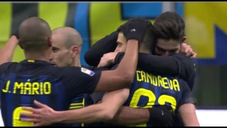 Il gol di Candreva - Inter - Empoli - 2-0 - Giornata 24 - Serie A TIM 2016/17