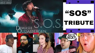 DIMASH "SOS" TRIBUTE | FIRST TIME Compilation | Crazy Reactions and Commentary