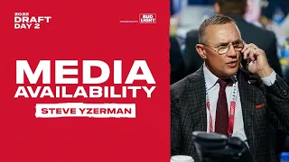 Steve Yzerman Wraps up the 2022 NHL Draft