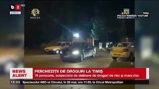 PERCHEZIȚII DE DROGURI LA TIMIȘ_Știri B1TV_21 mai 2024