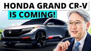 Honda CEO Just HINTED A Grand CR-V For 2025!