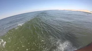 Surfing Robert Moses & Coopers Beach, August 2015