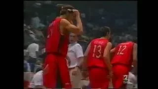 Eurobasket 2001. España vs Yugoslavia. Semifinales.