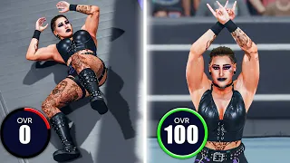 Every Superstar Rhea Ripley Eliminates Is +1 Upgrade