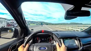 2019 Ford Ranger Raptor (213PS) POV DRIVE Onboard (60FPS)