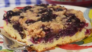 Blueberry Cake Recipe Demonstration - Joyofbaking.com