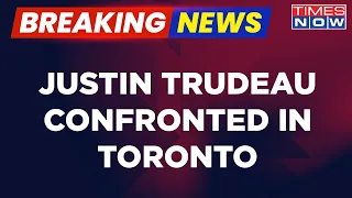 Breaking News: 'I Am Not Shaking Your Hand...' Canadian PM Justin Trudeau Confronted In Toronto