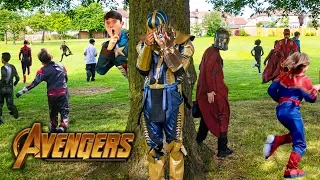 Avengers Kids Endgame Hide and Seek!