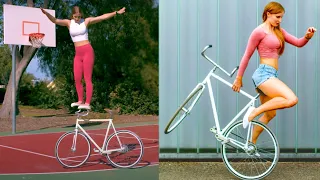 Her Bike Tricks Will BLOW YOU MIND! Ft. Viola Brand