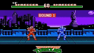 teenage mutant ninja turtles tournament fighters ( nes ) shredder