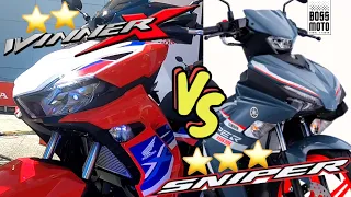 Honda Winner X 150 vs Yamaha Sniper 155 / Price Specs Features 2024 Ph Preview