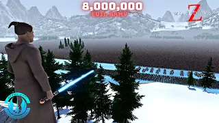 8,000,000 EVIL ARMY ATTACKING WINTERFELL - Epic Battle Simulator 2 - UEBS 2
